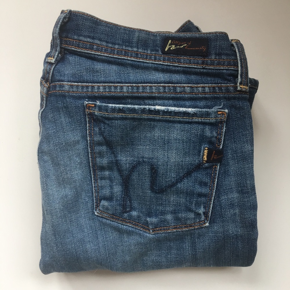 Citizens of Humanity Size 28 Low Waist Flare Jeans